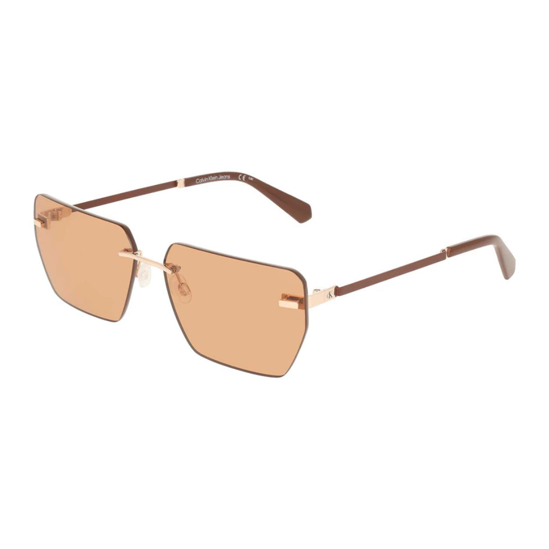 Lunettes de soleil Calvin Klein | Modèle CK20700S - Demi Brun