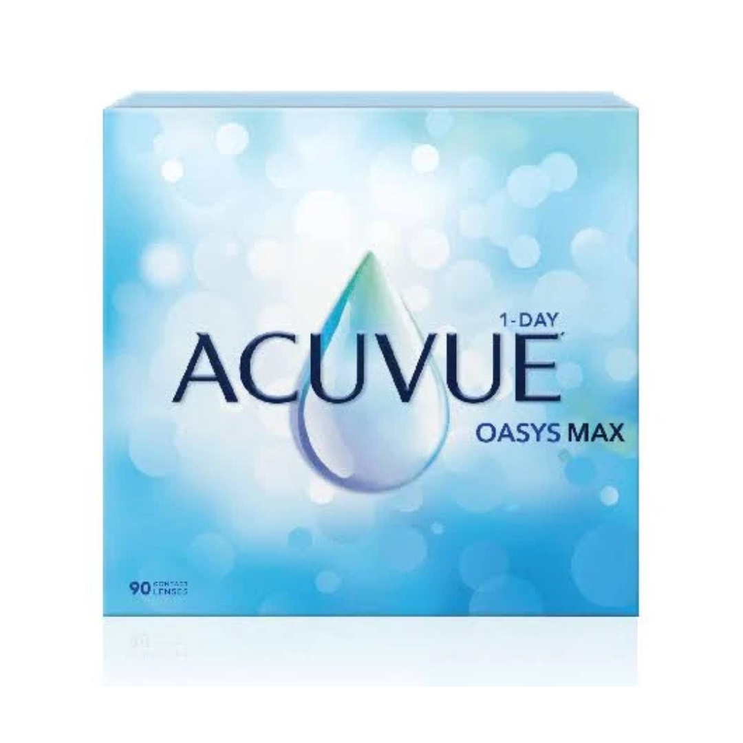 Acuvue® Oasys Max 1-Day (8.5 base curve) - Sphere | Pack 30 & 90