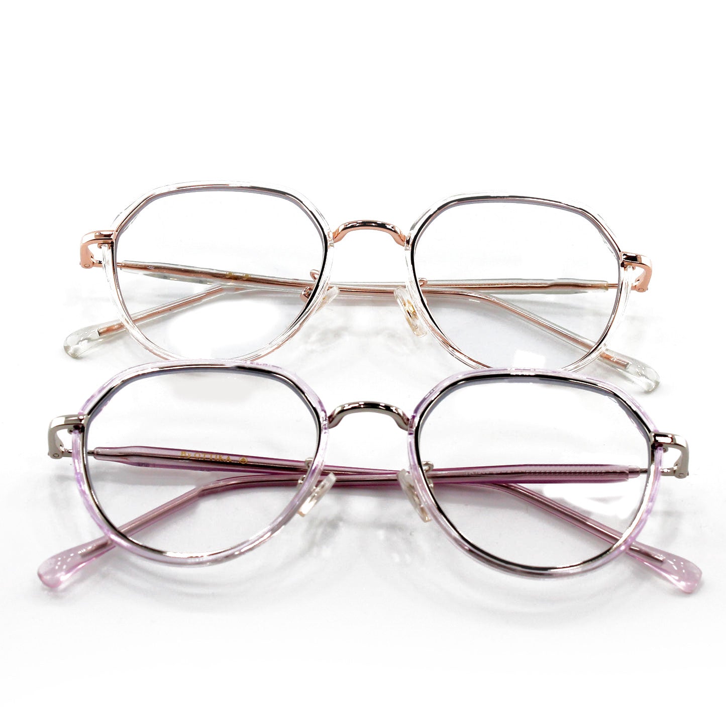 Ottika Care - Lunettes anti-lumière bleue - Adulte | Modèle TR1906 | Revêtement Or & Vert