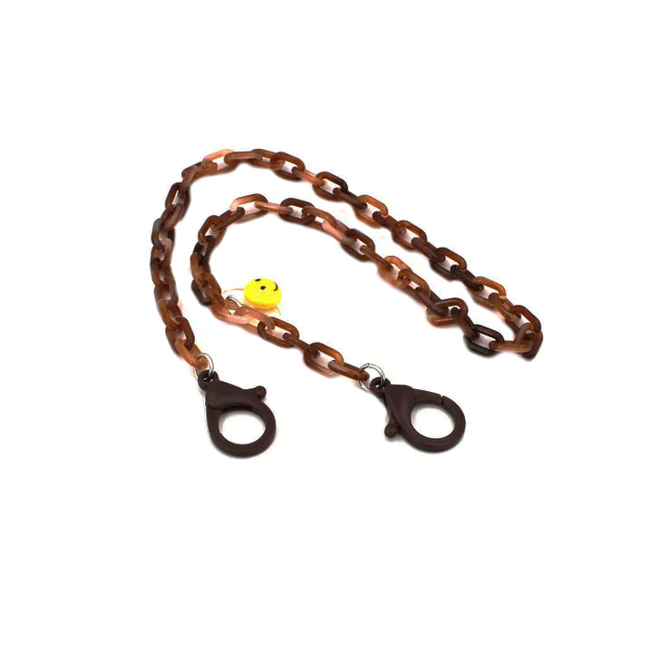 Charmswear - Chaîne de lunettes (Smiley) | Modèle 004