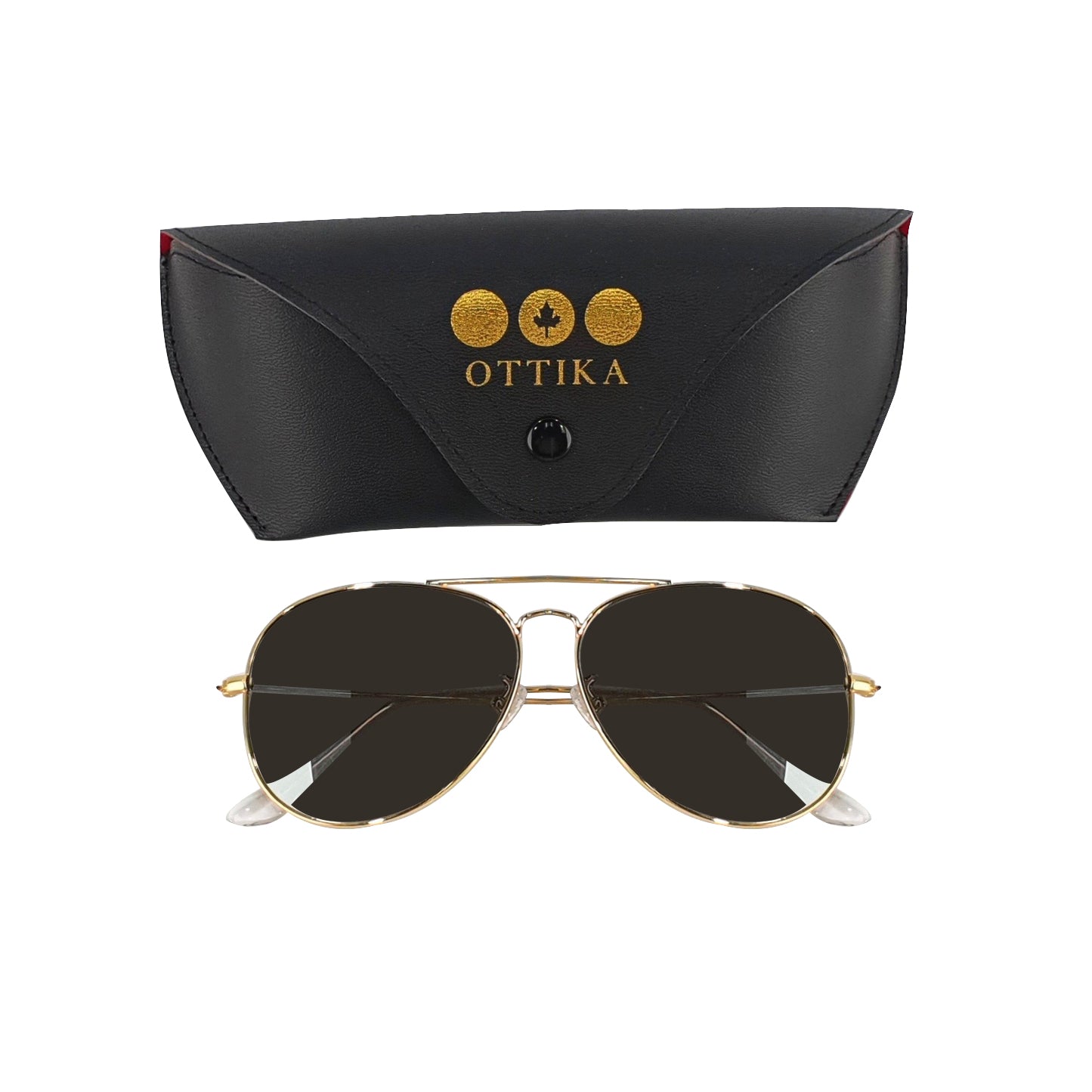 Ottika Care - Classic Style | Sunglasses | Grey Lens - Mirror Coat