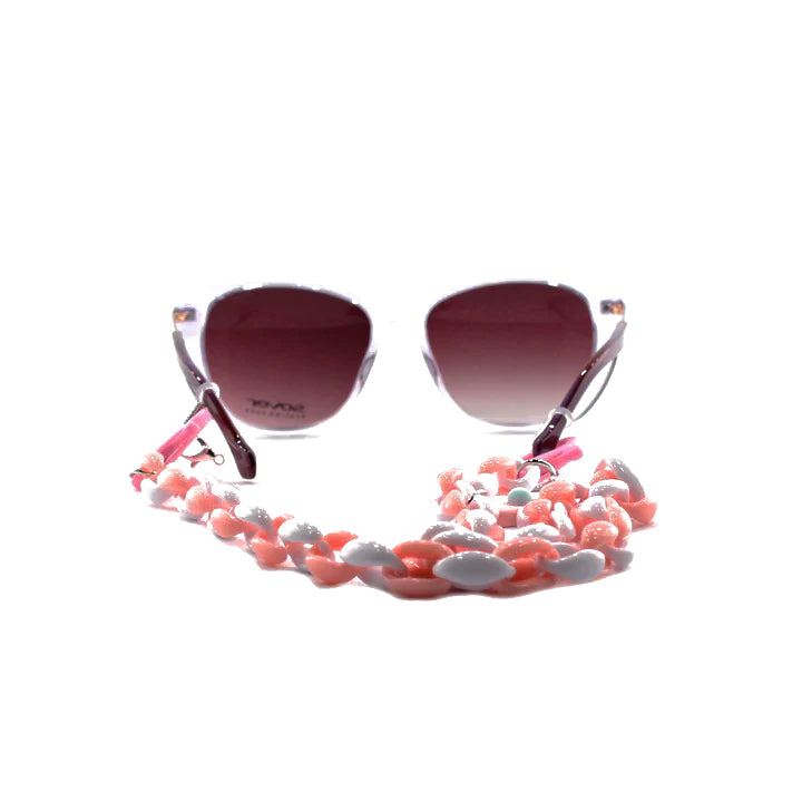 Charmswear - Chaîne de lunettes (Smiley) | Modèle 004