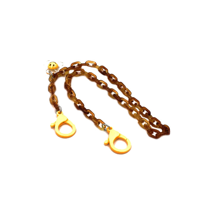Charmswear - Chaîne de lunettes (Smiley) | Modèle 004