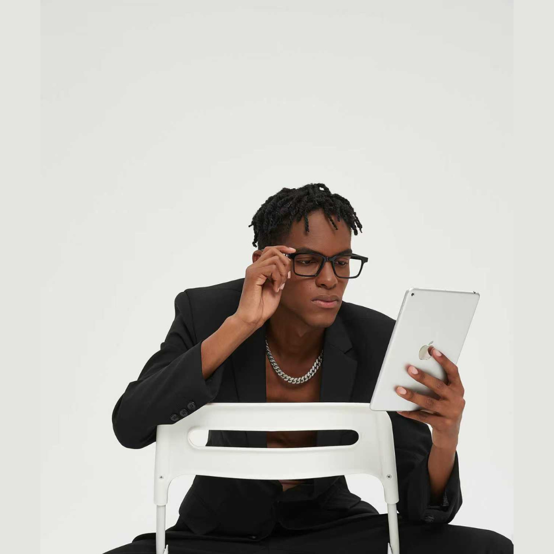 OPTEK X Smartwear | Model G1Z - Bluetooth Technology - Anti Blue Light Glasses