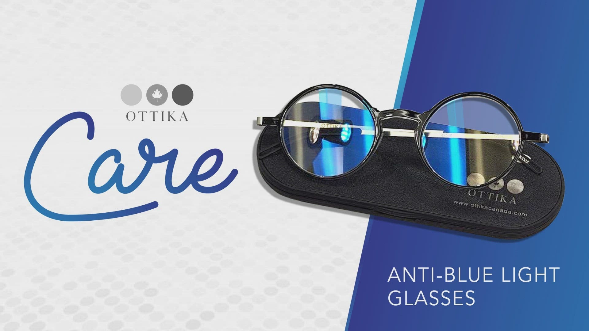 Ottika Care - Lunettes anti-lumière bleue - Adulte | Modèle 2032