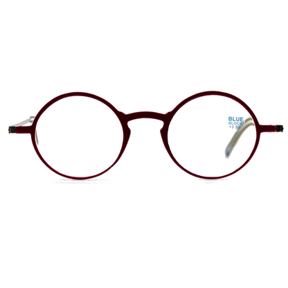 Ottika Care - Blue Light Blocking Reading Glasses | Round shape