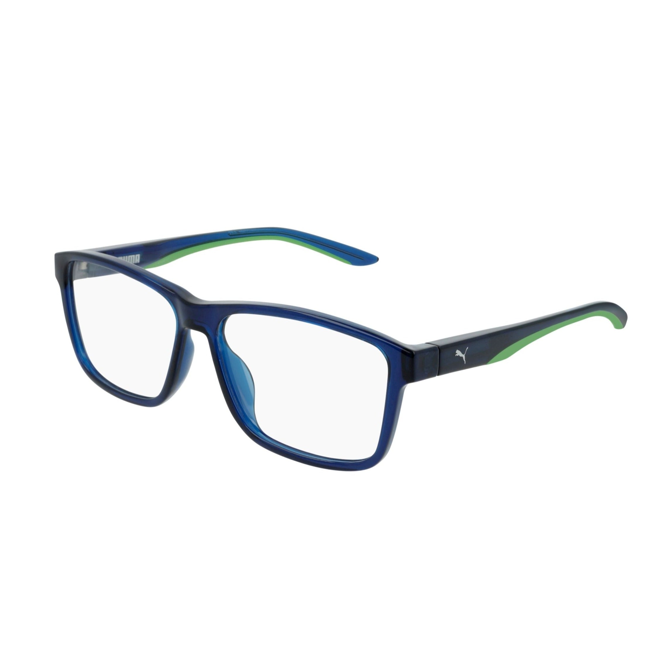 Monture de lunettes Puma | Modèle PU0207O (002) - Bleu