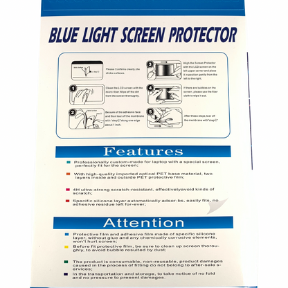 Anti-Blue Light Screen Protector for Laptop (Available in 3 sizes)